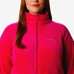 COLUMBIA Full Zip Up Fleece Sweater